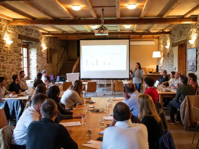 Accueil De Groupe Pour Seminaire Stage Et Formation Hebergement Avec Restauration Salle Equipee Et Activites Village De Gites 08