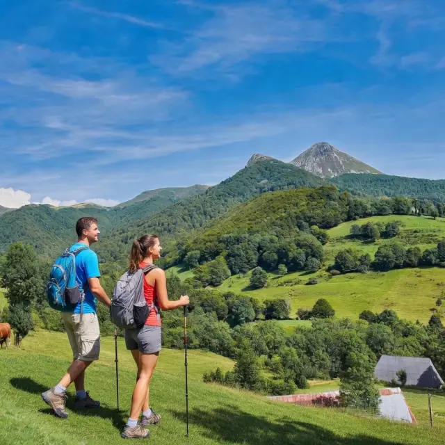 Cantal location gite vacances nature randonneur puy mary 2