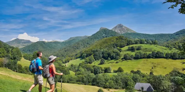 Gîte avec piscine dans le Cantal