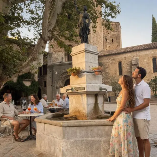 Herault Location Gites France Vacances Famille Village Fontaine