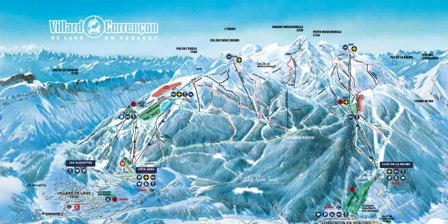 Sevlc Plan des pistes Hiver 2024 Web