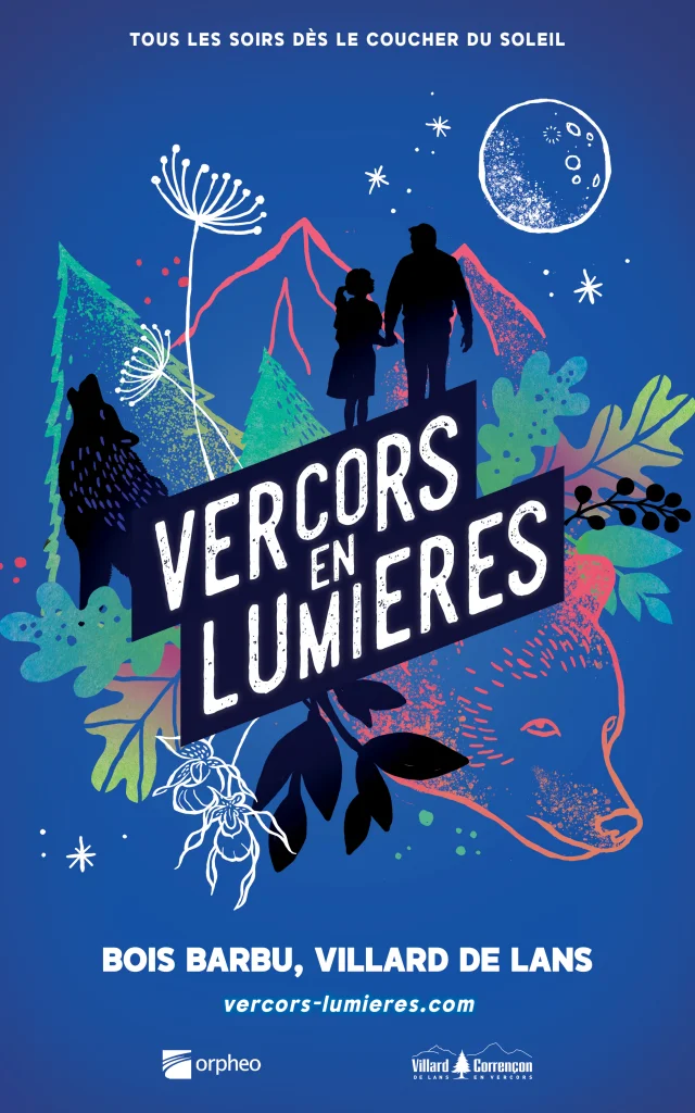 A4 Affiche Vercors En Lumieres