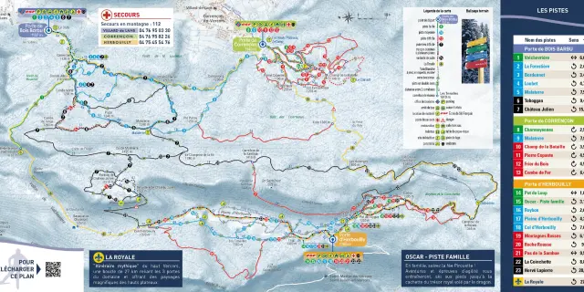 Plan Des Pistes Ski Nordique 25 26 Page 0002