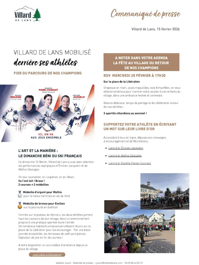 Flash Info Medailles Mathis Desloges Et Emilien Jacquelin