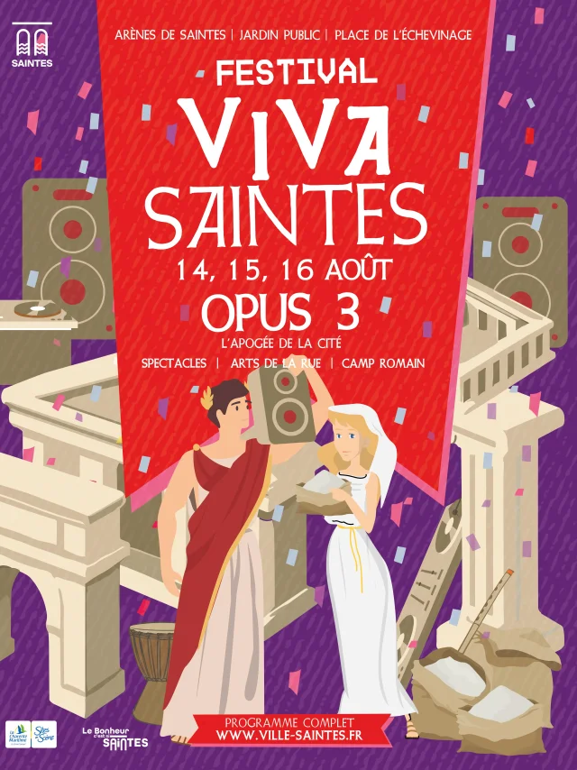 Post Facebook Vivasaintes Opus3