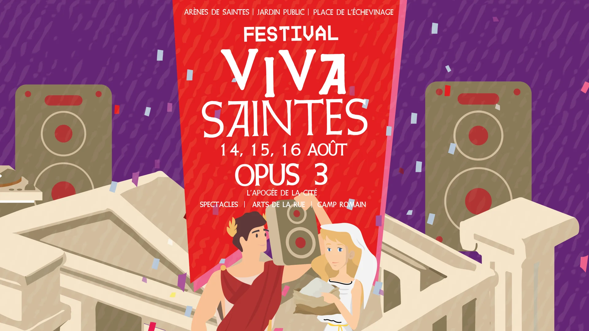 Visuelagenda Vivasaintes Opus3
