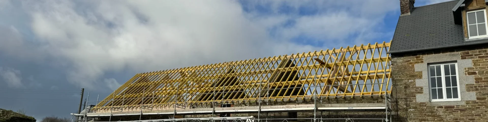 Chantier travaux logement