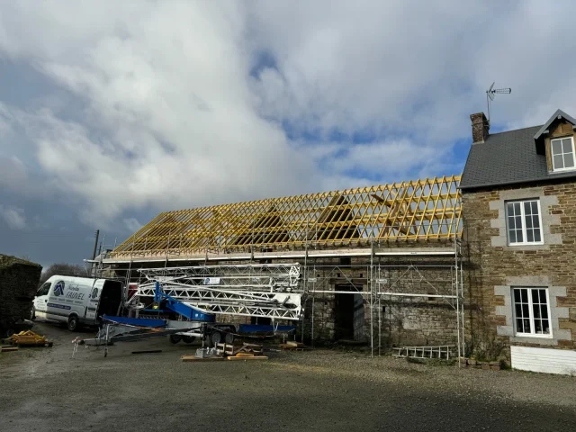 Chantier travaux logement