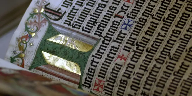 Illustration enluminure Moyen Âge