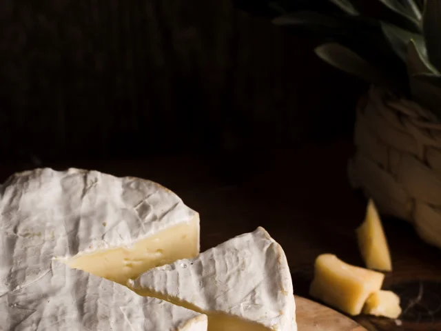 High Angle Cheese Composition Table