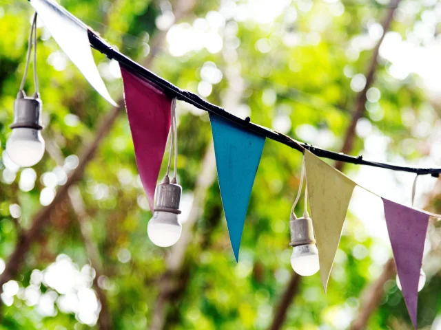 Triangle Festive Decorations Lights