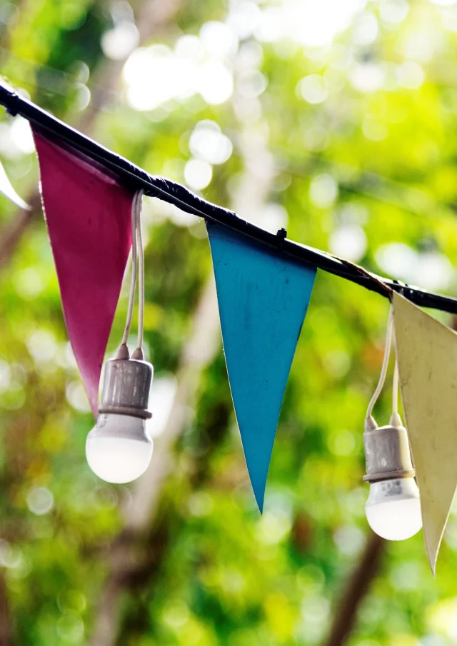 Triangle Festive Decorations Lights