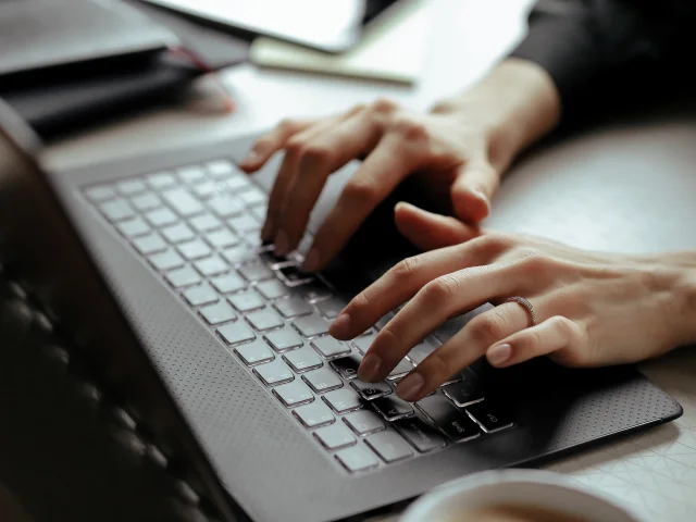 Beautiful Young Woman Home Office Working From Home Teleworking Concept