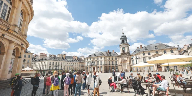 Visite Centre ancien. Destination Rennes.