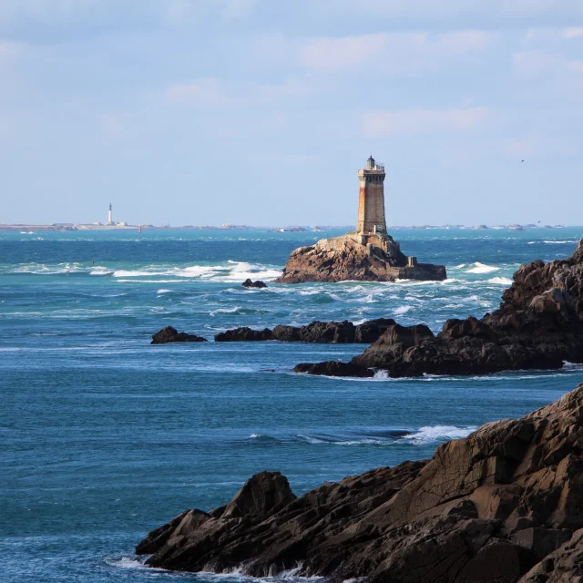 Phare De La Vieille Grand Site De France Pointe Du Raz En Cap Sizun
