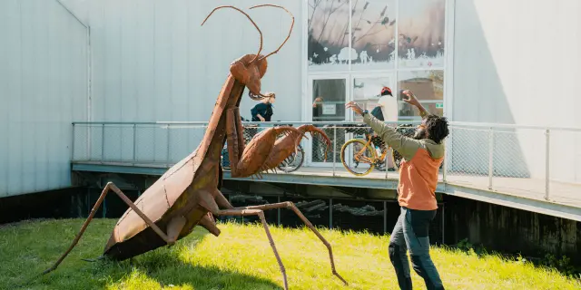 Maison Des Insectes Parc Du Peuple De L'herbe Carrières Sous Poissy