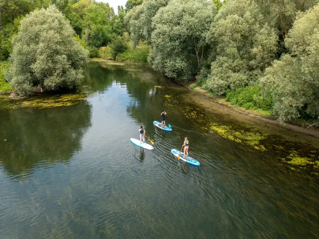 Paddle dans Les Yvelines @d78