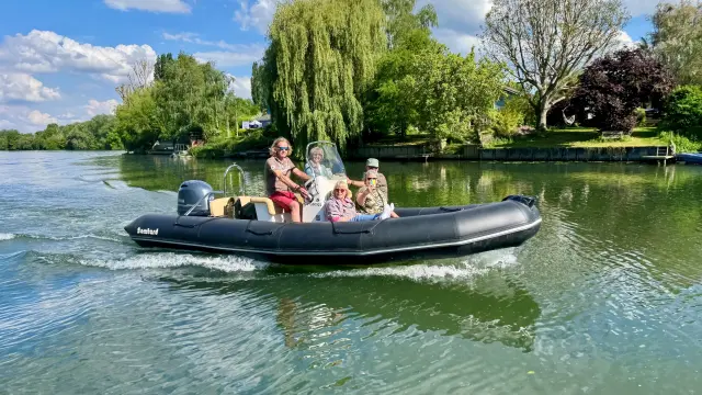 Balade en bateau avec Sein évasion