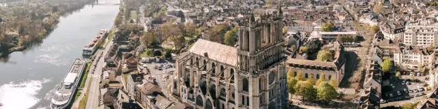 Panorama Cathedrale Mantes La Jolie