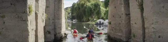 Pont de Villennes avec les Ragondins