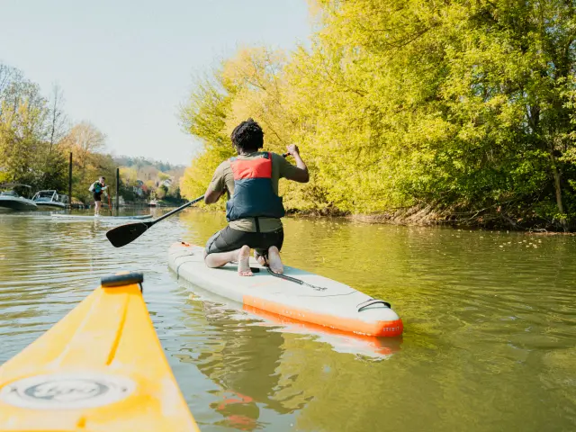 Balade en Sup Paddle avec Les Ragondins