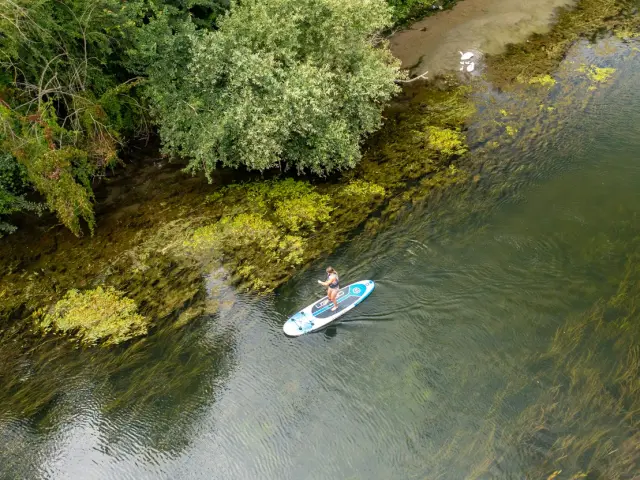 Paddle sur la Seine dans les Yvelines
