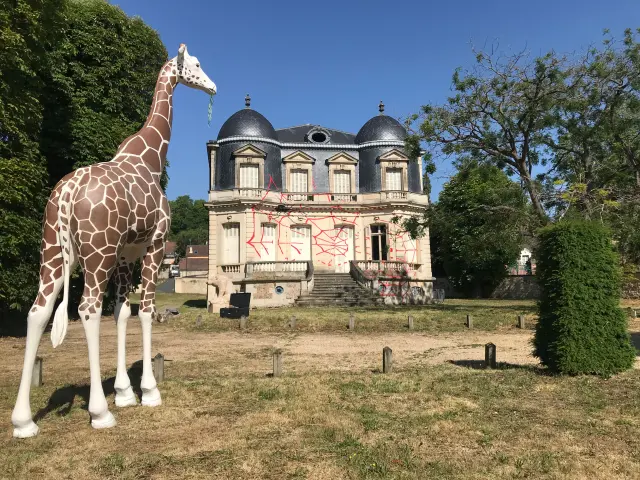 Sculpture en l'île - Atelier Binome Maison du Moussel